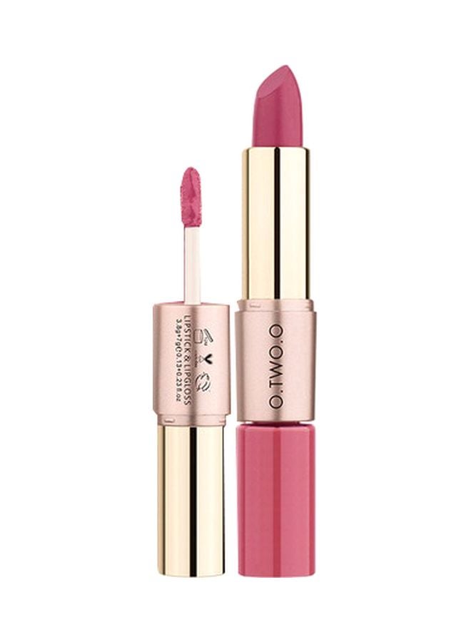 O.TWO.O 2-In-1 Lip Gloss And Lipstick 07 Pink  - Image 1