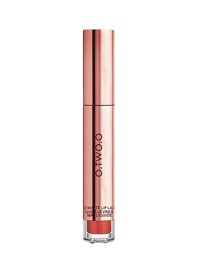 O.TWO.O Matte Liquid Lipstick Orange  - Image 1