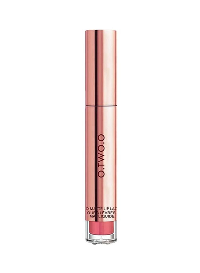O.TWO.O Matte Liquid Lipstick 02 Pink  - Image 1