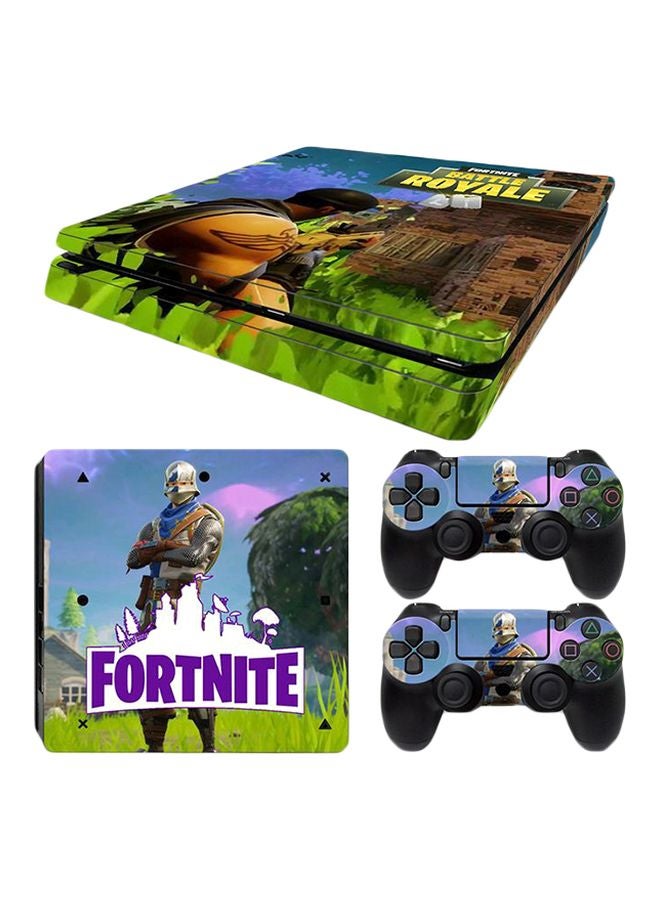 ديكالاك مجموعة ملصقات بطابع لعبة Fortnite لجهاز ألعاب بلايستيشن 4 وذراع التحكم من 4 قطع - Image 1