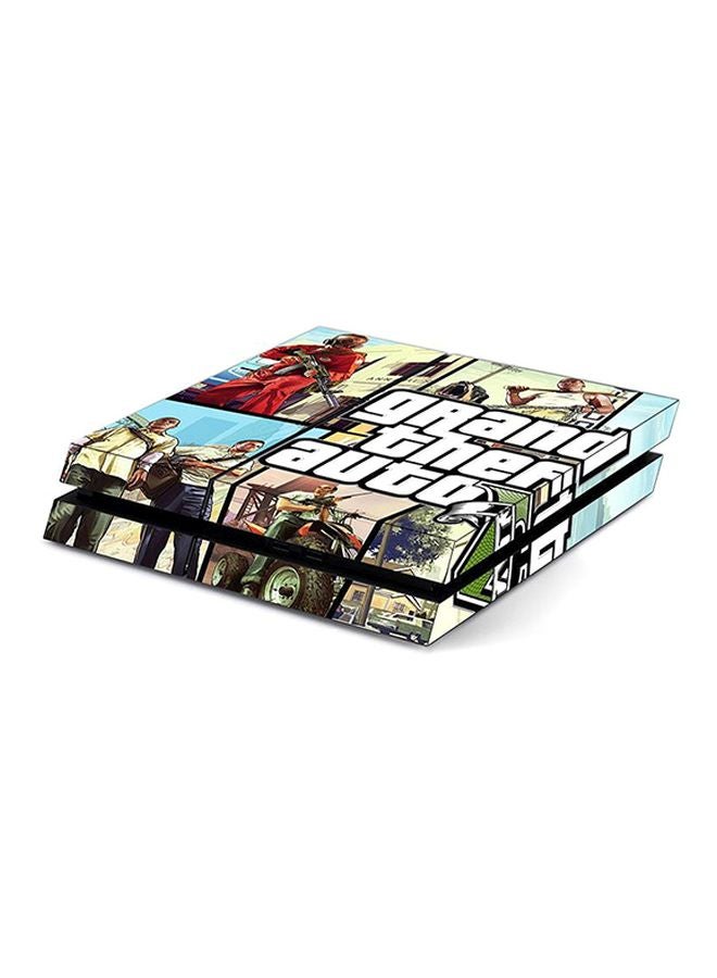 Decalac 4-Piece Grand Theft Auto Themed Console And Controller Sticker Set For PlayStation 4  - Image 4