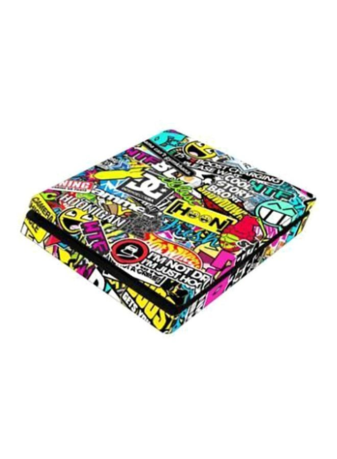 ديكالاك مجموعة ملصقات مطبوعة 4 قطع لجهاز بلايستيشن 4 وذراع التحكم - Image 4