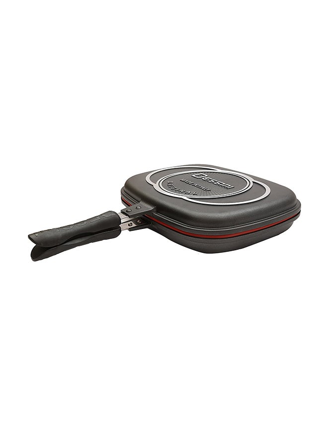 DESSINI Double Grill Pan Black/Silver 40cm  - Image 2