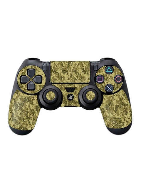 Camouflage Themed Controller Sticker For PlayStation 4