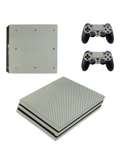 3-Piece Gaming Console And Controller Sticker Set For PlayStation 4 Pro
