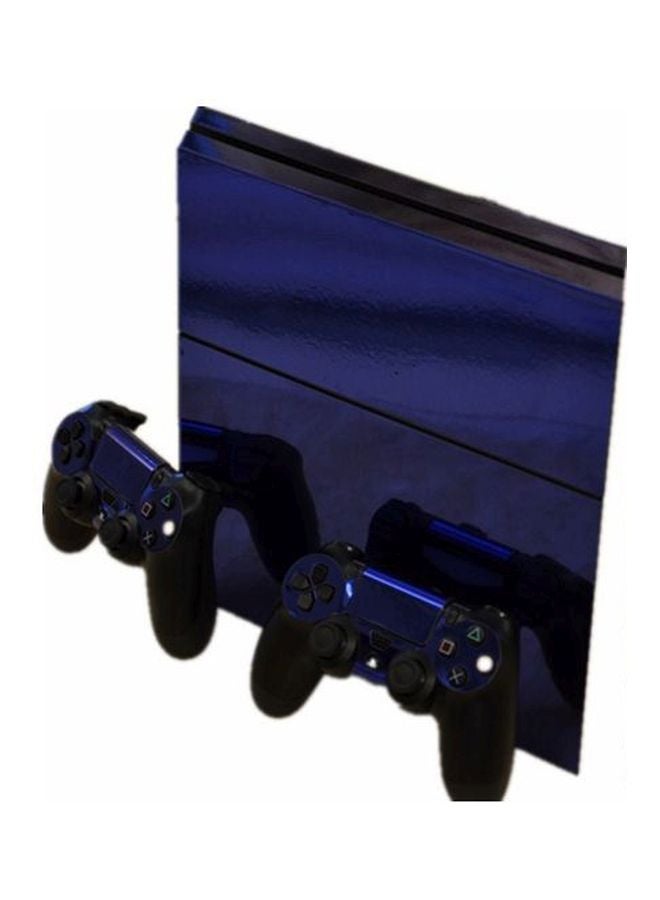 Vinyl Decal Gloosy Mirror Themed Console Sticker For PlayStation 4 - Image 3