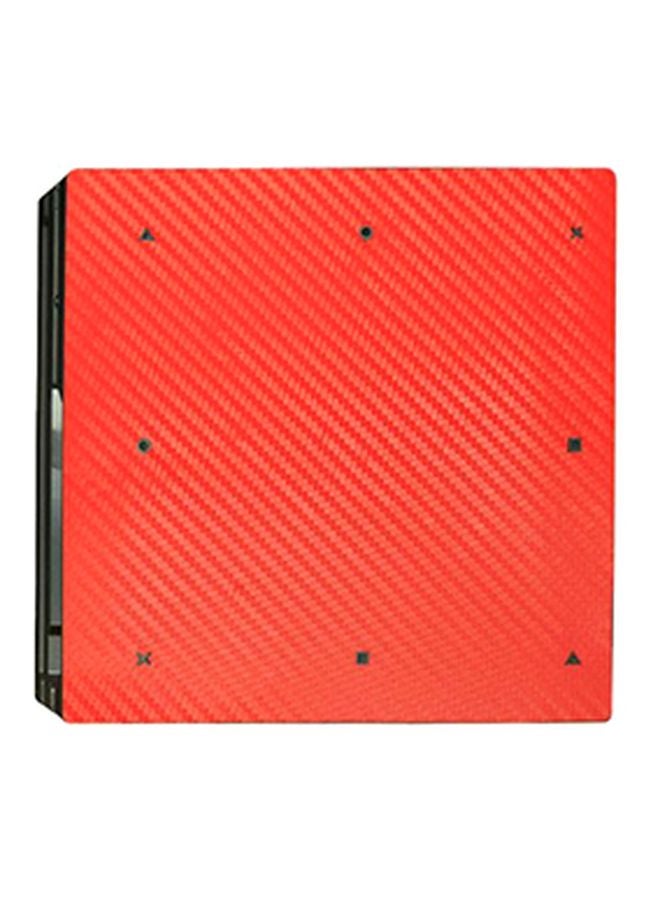 Vinyl Decal 4-Piece Carbon Fiber Themed Console And Controller Sticker For Sony PlayStation 4 - Image 2