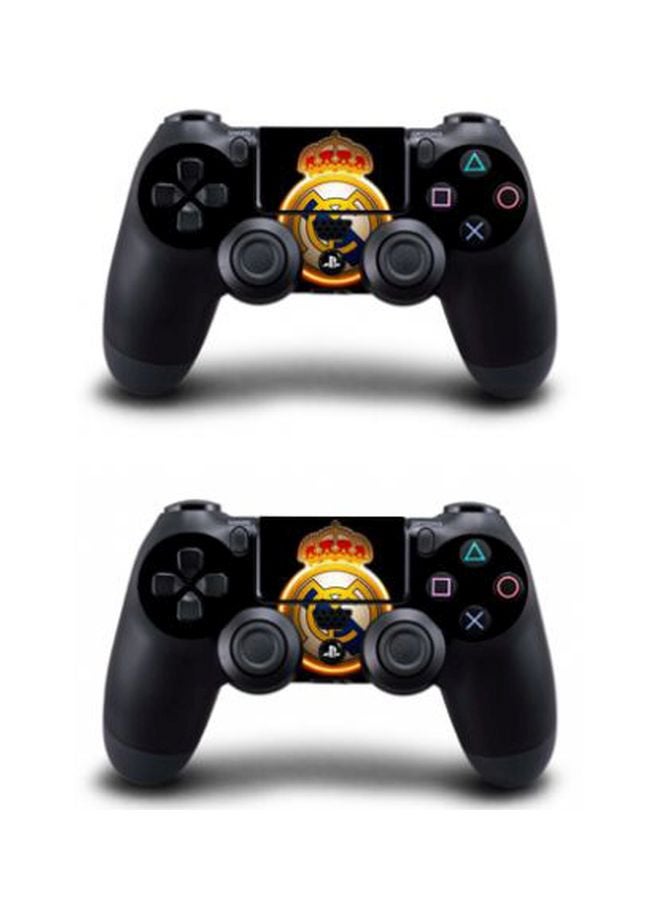 Vinyl Decal 4-Piece Real Madrid Logo Printed Sticker For PlayStation 4  - Image 3