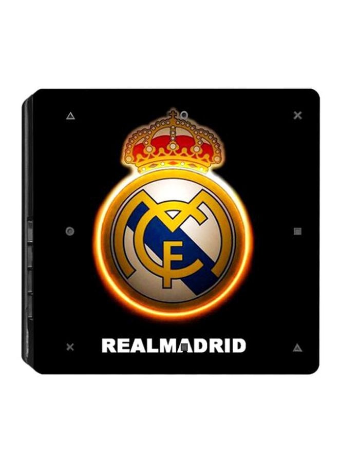Vinyl Decal 4-Piece Real Madrid Logo Printed Sticker For PlayStation 4  - Image 2