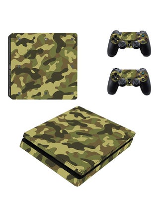 4-Piece Camouflage Themed Console And Controller Sticker For PlayStation 4 - v1598334001/N39931815A_1