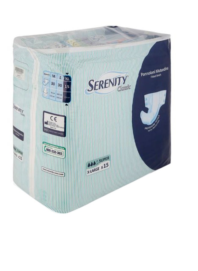 SERENITY 15-Piece Classic Super Diapers - Image 1