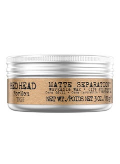 TIGI Bed Head Matte Separation Workable Wax 85grams 