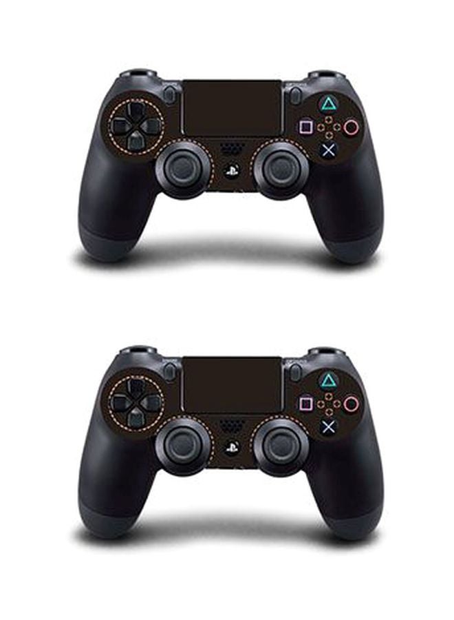 Vinyl Decal - 4-Piece PS4 Printed Console And Controller Stickers - Sony PlayStation 4 - Image 1