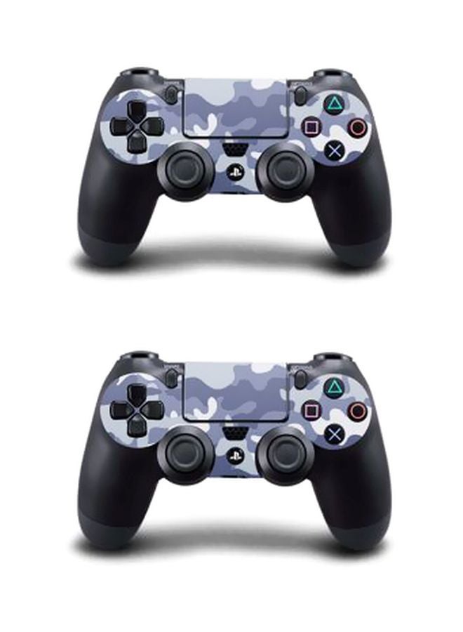 Vinyl Decal 4-Piece Army Camouflage Printed Console And Controller Stickers - Sony PlayStation 4  - Image 4