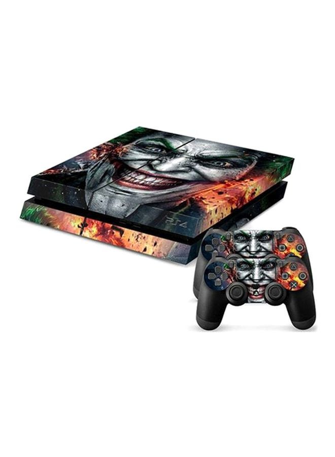 Memorix 3-Piece Killer Clown Design Printed Console Skin Sticker Set For PlayStation 4  - Image 4