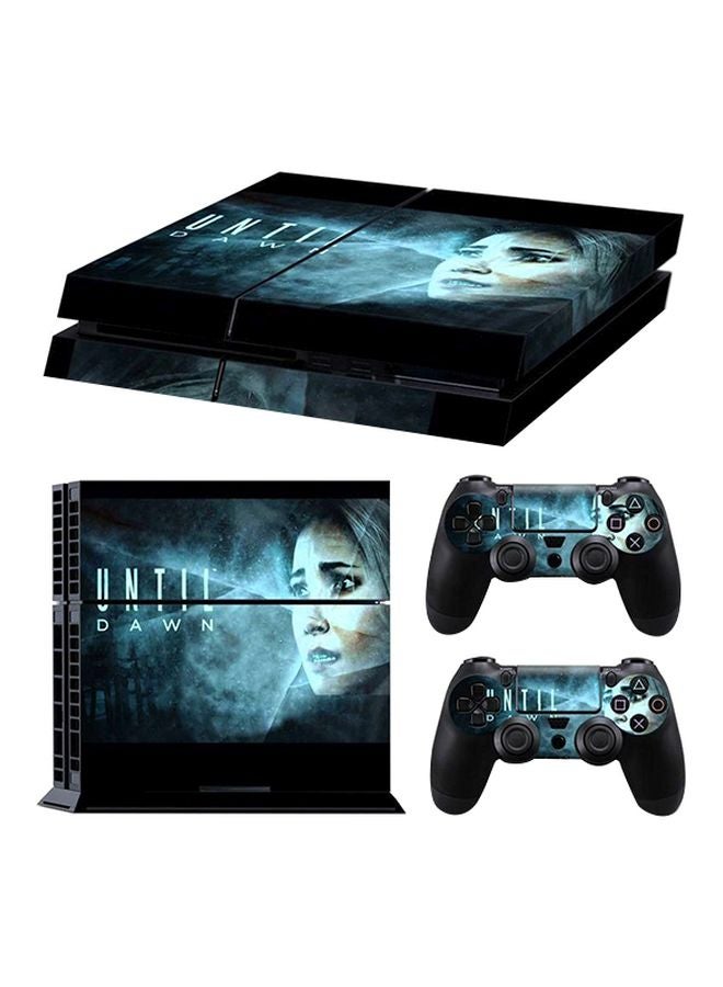 Rdx 3-Piece Dawn Move Console And Controller Sticker Set For PlayStation 4 - Image 1