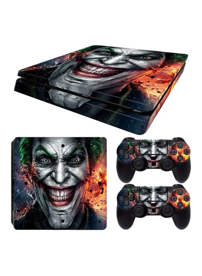 4-Piece Joker Printed Sticker For PlayStation 4 - v1598335625/N39932201A_1