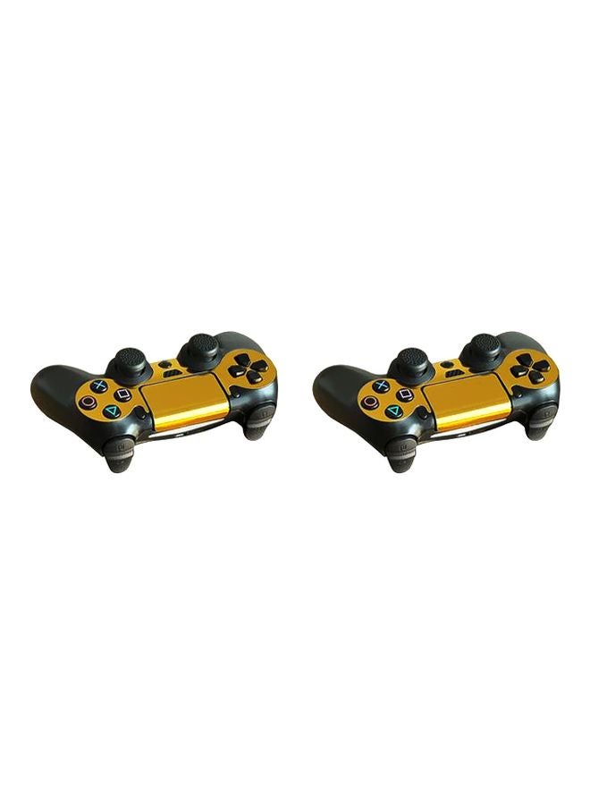 PP 2-Piece Skull Printed Sticker For Sony PlayStation 4 Pro Console - Image 3