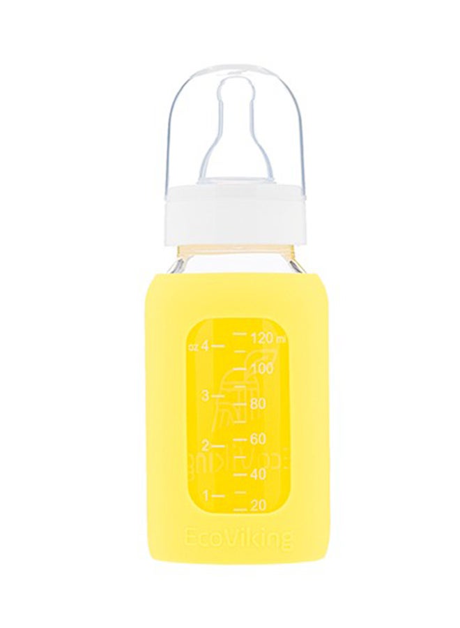 EcoViking Standard Feeding Bottle With Sleeve, 120 ml - Image 1