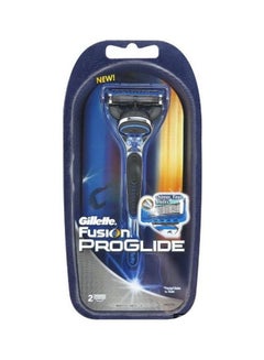 Fusion Proglide Razor With 2 Blade Blue/Black