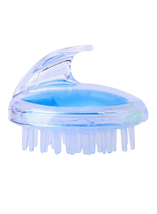 Portable Head Scalp Massage Shampoo Brush Blue - Image 1