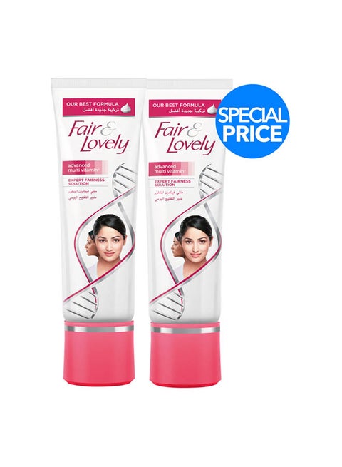 Fair And Lovely Multi-Vitamin Face Cream Pack Of 2 80grams