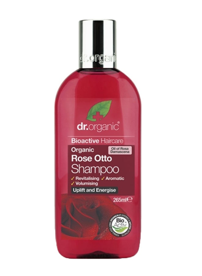 dr.organic - Rose Otto Shampoo 265ml - Image 1