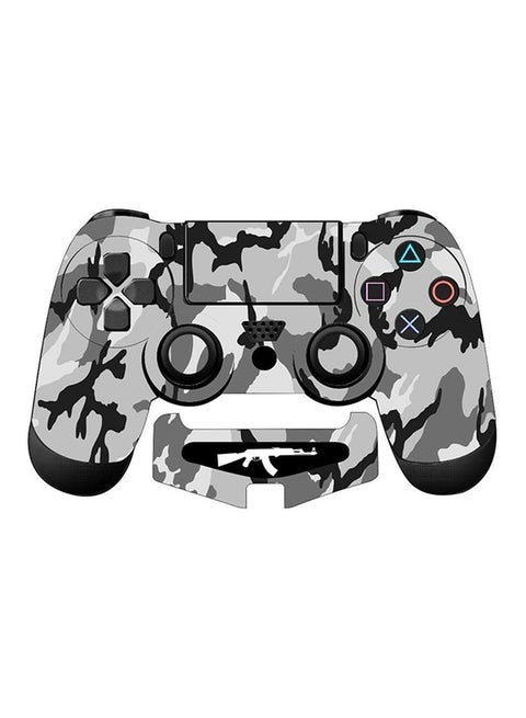 2-Piece Camouflage Controller Sticker For PlayStation 4