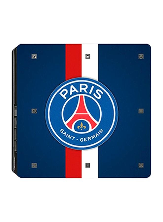Vinyl Decal 4-Piece Paris Saint Germain Printed Console And Controller Sticker Set - PlayStation 4 - Image 2