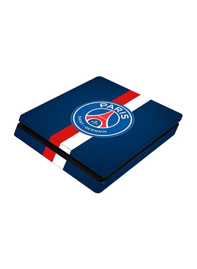 Vinyl Decal 4-Piece Paris Saint Germain Printed Console And Controller Sticker Set - PlayStation 4 - Image 3