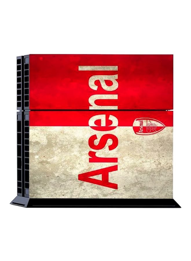 3M 2-Piece Arsenal F.C. Printed Console Sticker For PlayStation 4