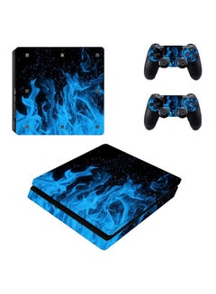 4-Piece Flame Themed Console And Controller Sticker Set - PlayStation 4 - v1598337519/N39933728A_1