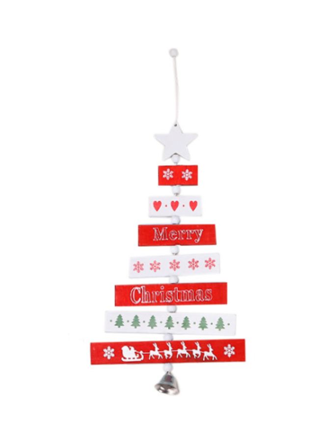 Beauenty Decorative Bell Cake Pendant Light Red/Grey/White 17 x 30cm  - Image 1