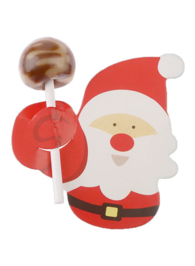 Beauenty 10-Piece Decorative Lollipop Card Set Red/White  - Image 2