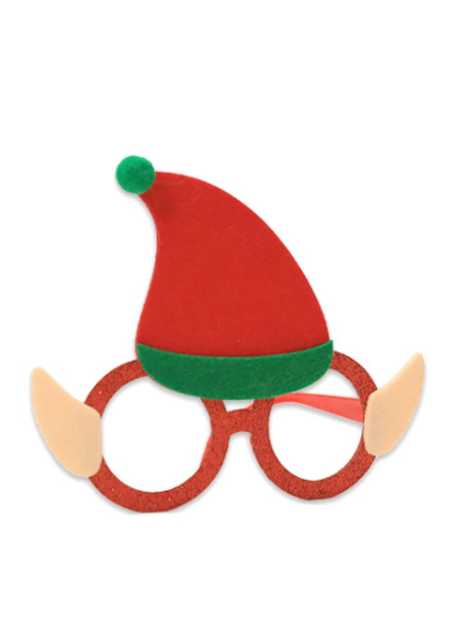 Beauenty Cartoon Elf Glasses Red/Beige/Green 16x13.5cm - Image 1