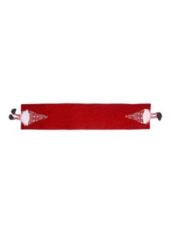 Beauenty Decorative Faceless Doll Table Runner Red/White 215x33.5cm  - Image 1