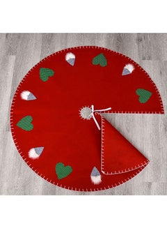 Beauenty Decorative Tree Skirt Red/Green/White 98cm  - Image 3