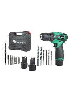 NAMSON Cordless Drill Set Green/Black  - Image 1