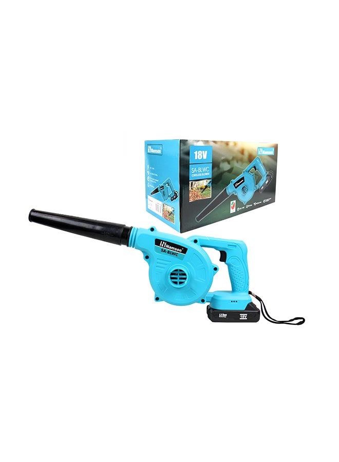 NAMSON Cordless Blower Blue/Black 36x19x18cm  - Image 1