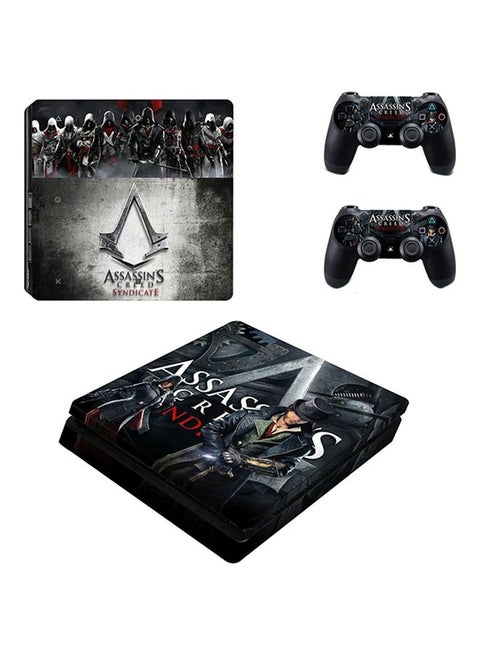 3-Piece Assassin's Creed Printed Sticker For PlayStation And 2 Controller