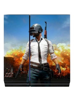 ملصق مزين بطبعة لعبة PUBG لجهاز ألعاب بلايستيشن 4