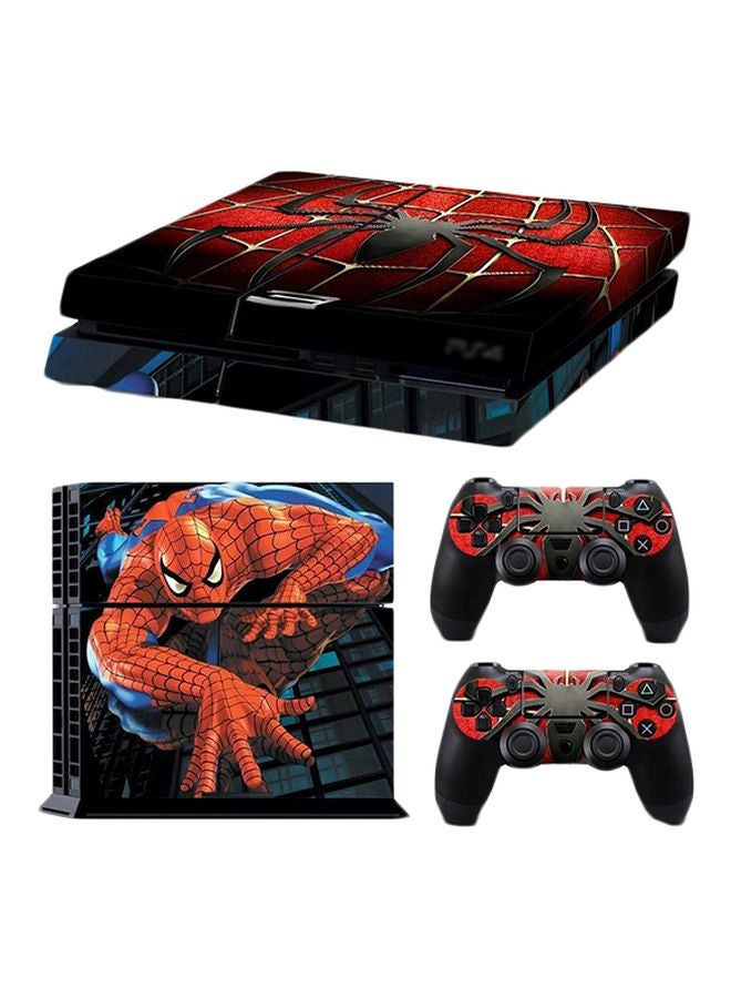 ديكالاك Decalac 3-piece Spider Man Stickers For Playstation 4