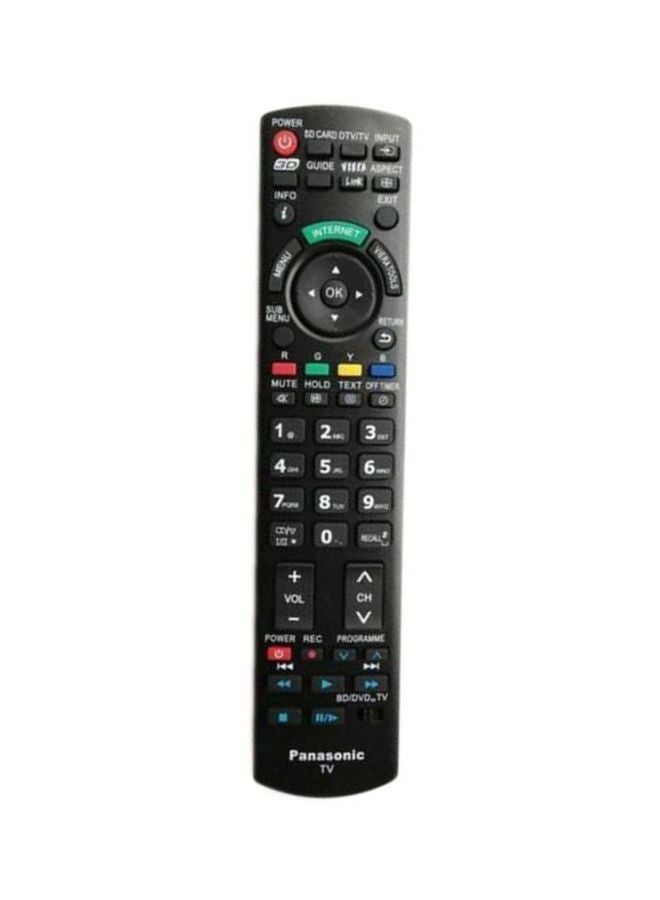 Panasonic Replacement Remote Control For Panasonic LCD TV Black/White/Red - Image 1