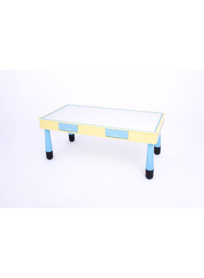 XIANGYU Plastic Build And Learn Desk Kids Toys Multifunction Building Block Table - Image 2