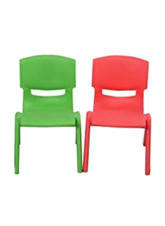 XIANGYU 4-Piece Creative Colorful Study Plastic Fancy Chair Set - Image 2