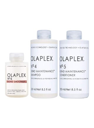3-Piece No.4 Bond Maintenance Shampoo, No.5 Conditioner And No.6 Smoother Set White 250ml+250ml+100ml - v1598345410/N39935250A_1