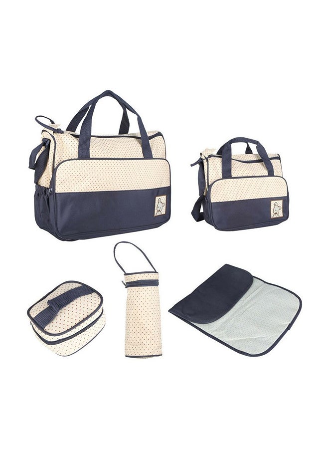 Generic - 5-In-1 Multi-functional Waterproof Changing Baby Bag Set With Reliable Zipper - Image 1
