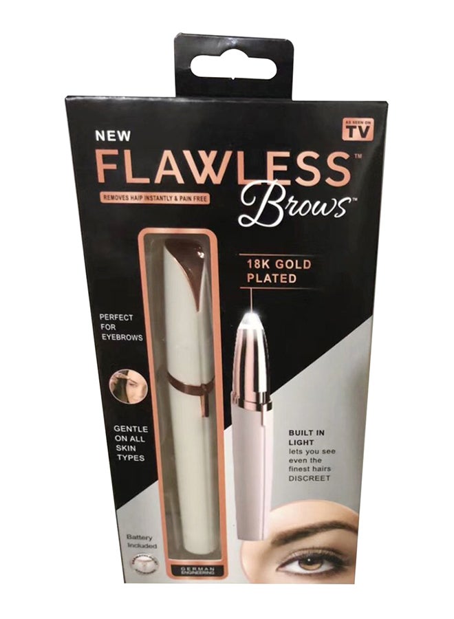 Flawless Eyebrows Electric Hair Remover Shaver - Image 1