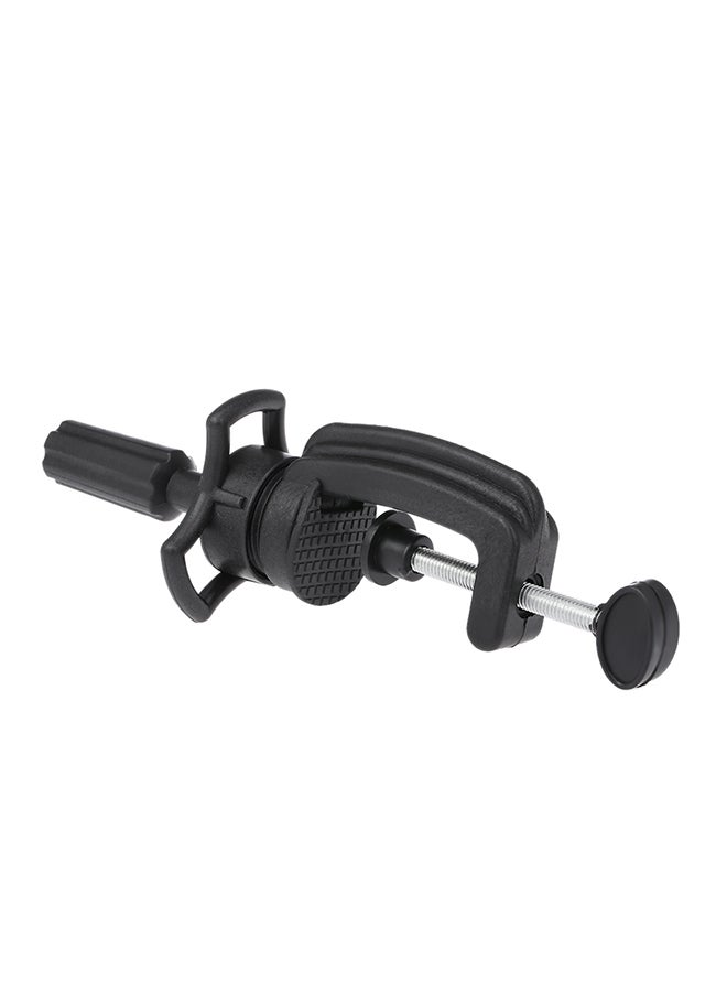 حامل قائم لرأس مانيكان التدريب المزود بشعر مستعار أسود 0.138كيلوجرام - Image 1