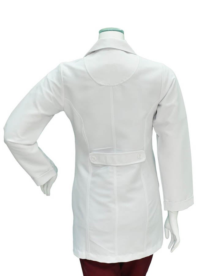 OXYGEN Medical Lab Coat White  - Image 2